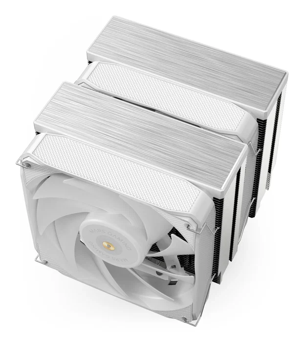 Mars Gaming MCPU-XU9W Disipador de CPU Doble Torre Blanco Mars Gaming MCPU-XU9W Disipador de CPU Doble Torre Blanco