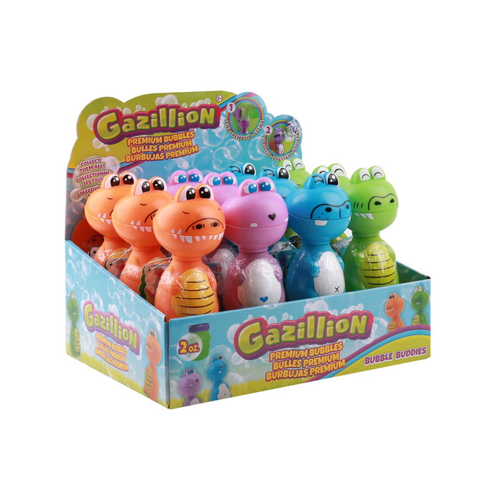 Gazillion 36542 Pompero de Burbujas Bubble Pets | Mascota Lanza Pompas de 59 ml | Juguete Infantil +3 Años