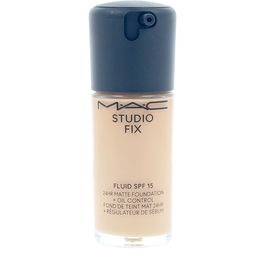 MAC STUDIO FIX FLUID SPF15 #NC25 30 ml Base Maquillaje Cobertura Media-Alta Acabado Mate