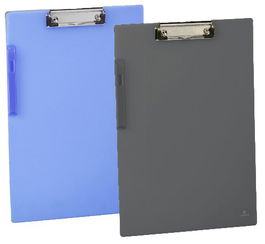 Carpeta Con Pinza Portablocs Carchivo Pp Fº Negro (Set de 4)