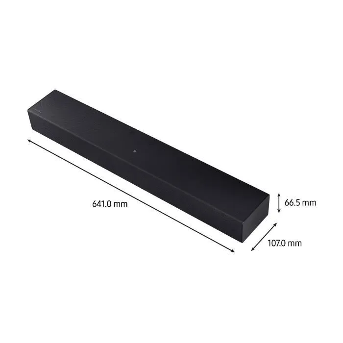 Samsung HW-B410F/XE Barra de sonido de 2.0 canales Bluetooth HDMI Samsung HW-B410F/XE Barra de sonido de 2.0 canales Bluetooth HDMI