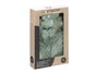 GIFTDECOR Bolsa de Agua 1.8L con Funda de Pelo Verde-Gris