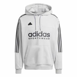 Sudadera con Capucha Hombre Adidas House Of Tiro Fleece Gris XS