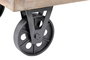 DKD Home Decor Descalzadora Abeto Poliéster con Ruedas