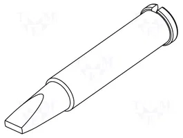 ERSA Punta de soldadura tipo destornillador 3,2 mm