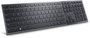 Dell KB900 Teclado Inalámbrico QWERTY Español, Retroiluminado, Bluetooth 5.1 y Receptor USB 2.4 GHz, Teclado de Tijeras, Negro Grafito