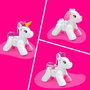 Mega Bloks Unicornio Encantado Jkg36 Build & Enchant Set de 26 Bloques 3 en 1 Español