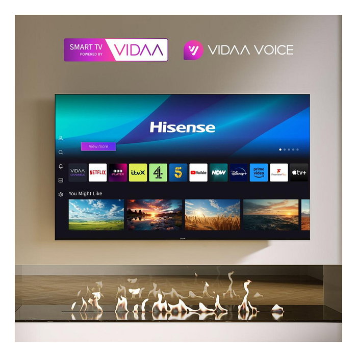 Hisense 65A6N Televisor LED 4K UHD Smart TV 65 Pulgadas Wifi Negro