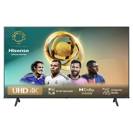 Hisense 65A6N Televisor LED 4K UHD Smart TV 65 Pulgadas Wifi Negro