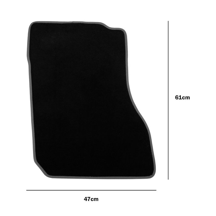 OCC Design Alfombrillas a Medida para Mitsubishi ASX 2010-2016 5 Piezas con Logotipo OCCMH0001LOG - Protección Interior