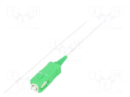 QOLTEC Latiguillo de fibra óptica SC/APC a SC/APC, 1,5m, 9/125µm, Simplex