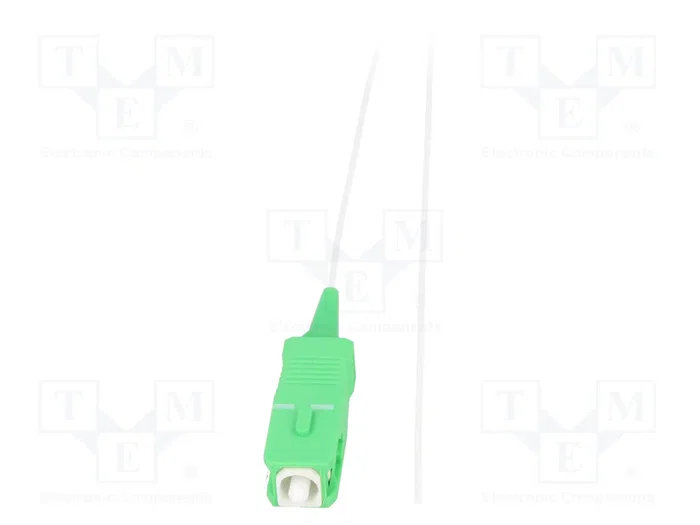 QOLTEC Latiguillo de fibra óptica SC/APC a SC/APC, 1,5m, 9/125µm, Simplex QOLTEC Latiguillo de fibra óptica SC/APC a SC/APC, 1,5m, 9/125µm, Simplex