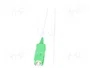 QOLTEC Latiguillo de fibra óptica SC/APC a SC/APC, 1,5m, 9/125µm, Simplex