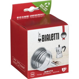 Bialetti Embudo de Repuesto para 2 Tazas