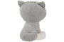 DKD Home Decor Peluche Gato Gris Marron 20x22x15 cm (6 Unidades)