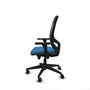 PIQUERAS Y CRESPO Silla de oficina Cilanco Azul claro/Negro con Brazos 3D