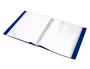 Liderpapel Carpeta con 40 Fundas Canguro Verde Translúcido DIN A4