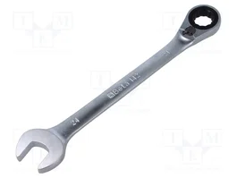BETA Llave plana-estriada con trinquete de 24 mm