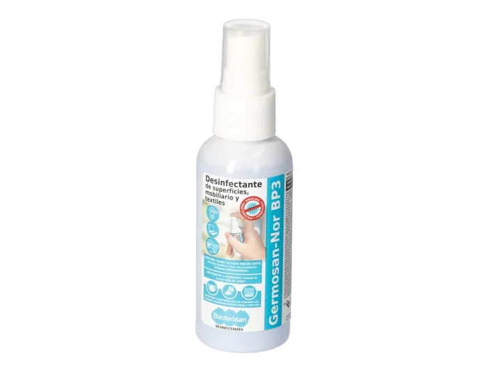 Germosan BP3 Limpiador Higienizante Desinfectante para Superficies y Mobiliario Bote Pulverizador 60 ml