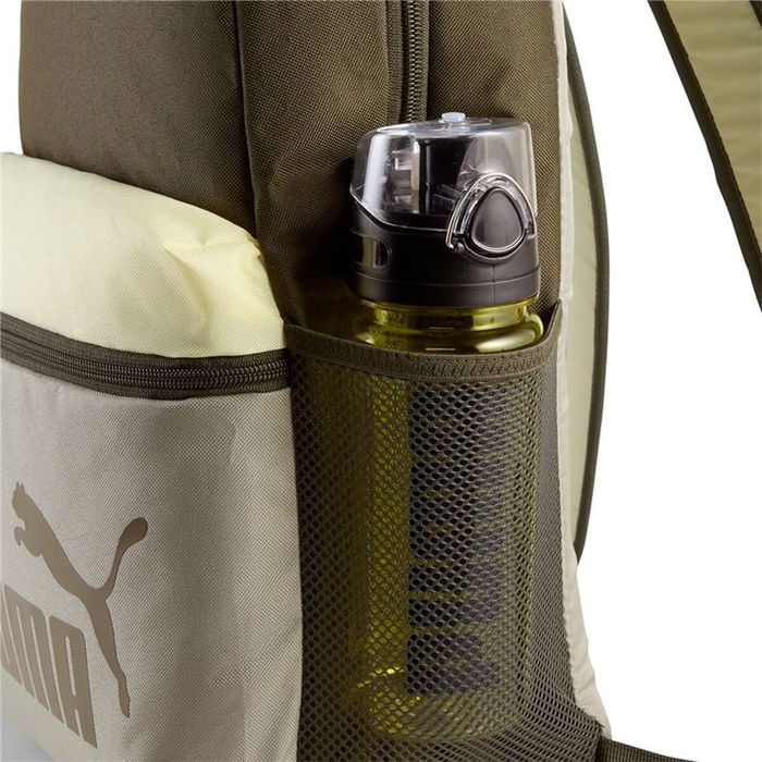Mochila Casual Puma Phase Color Block Oliva Mochila Casual Puma Phase Color Block Oliva