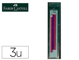 Faber Castell Lápices Bicolor Fino Hexagonal Rojo/Azul