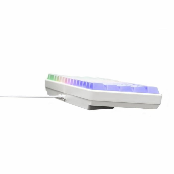 The G-Lab KEYZ-HYDROGEN-W/FR Teclado para juegos 60% membrana blanco