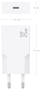 AISENS Cargador GaN Ultra Delgado 25W 1xUSB-C Blanco A110-0999