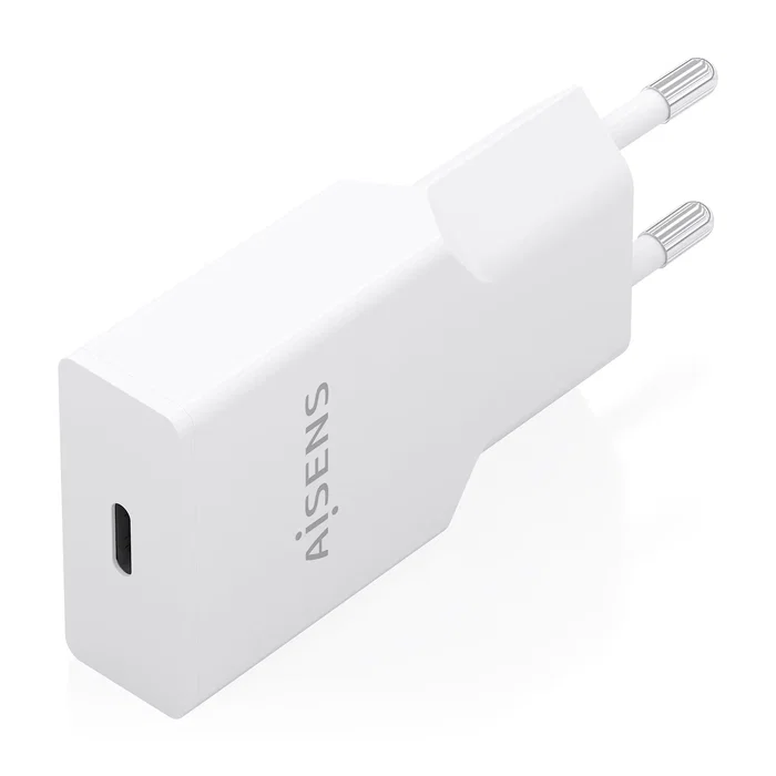 AISENS Cargador GaN Ultra Delgado 25W 1xUSB-C Blanco A110-0999