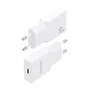 AISENS Cargador GaN Ultra Delgado 25W 1xUSB-C Blanco A110-0999