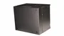 Equip Armario rack de pared 9U EWM-09-5440-B negro con puerta de cristal templado