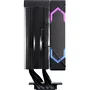 Einarex Ventus V100 RGB Black - Refrigerador de CPU de aire 120mm con LED RGB, 2600 RPM, compatible con LGA 1150/1151/1155/1156/1200/1700/1800/1851, AM4, AM5