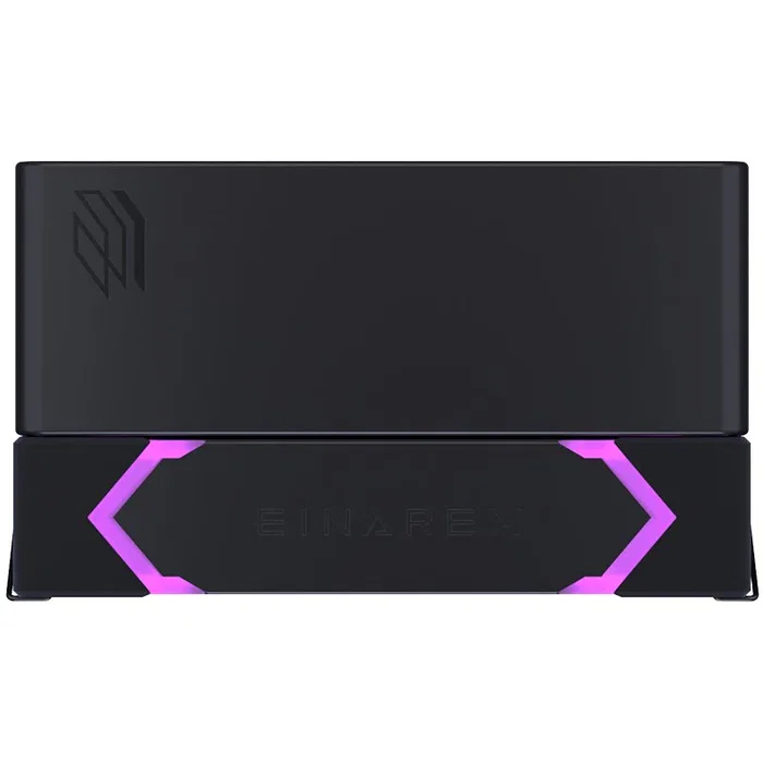 Einarex Ventus V100 RGB Black - Refrigerador de CPU de aire 120mm con LED RGB, 2600 RPM, compatible con LGA 1150/1151/1155/1156/1200/1700/1800/1851, AM4, AM5