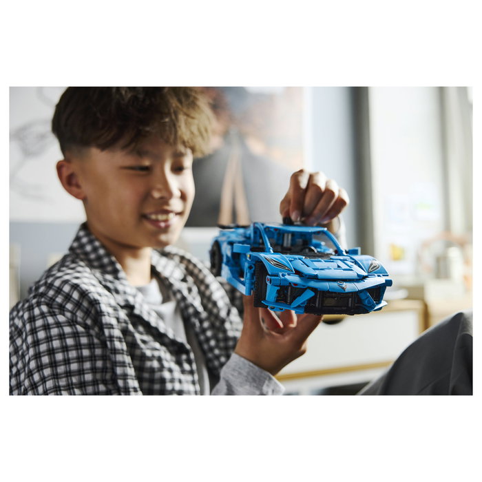 LEGO Technic Chevrolet Corvette Stingray Azul LEGO Technic Chevrolet Corvette Stingray Azul