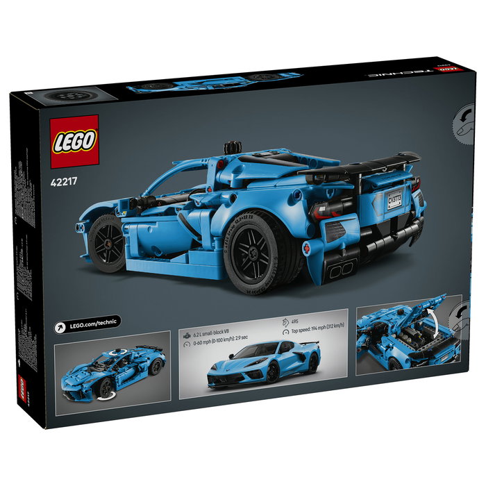 LEGO Technic Chevrolet Corvette Stingray Azul LEGO Technic Chevrolet Corvette Stingray Azul