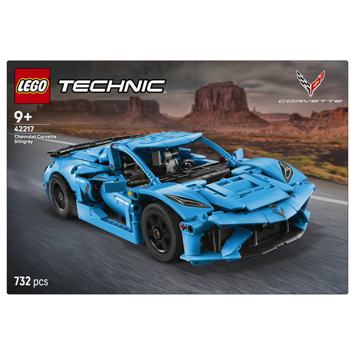 LEGO Technic Chevrolet Corvette Stingray Azul LEGO Technic Chevrolet Corvette Stingray Azul