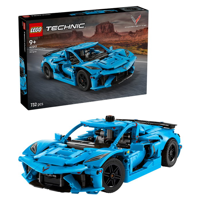 LEGO Technic Chevrolet Corvette Stingray Azul LEGO Technic Chevrolet Corvette Stingray Azul