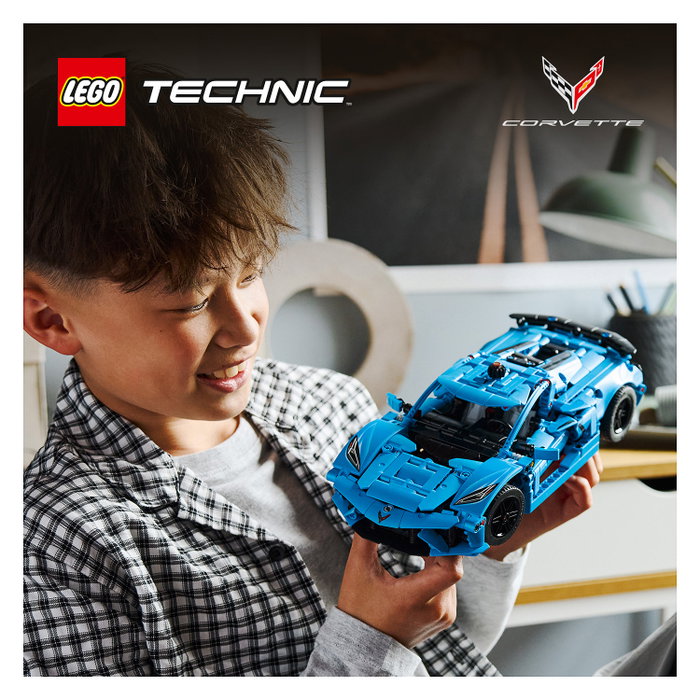 LEGO Technic Chevrolet Corvette Stingray Azul LEGO Technic Chevrolet Corvette Stingray Azul