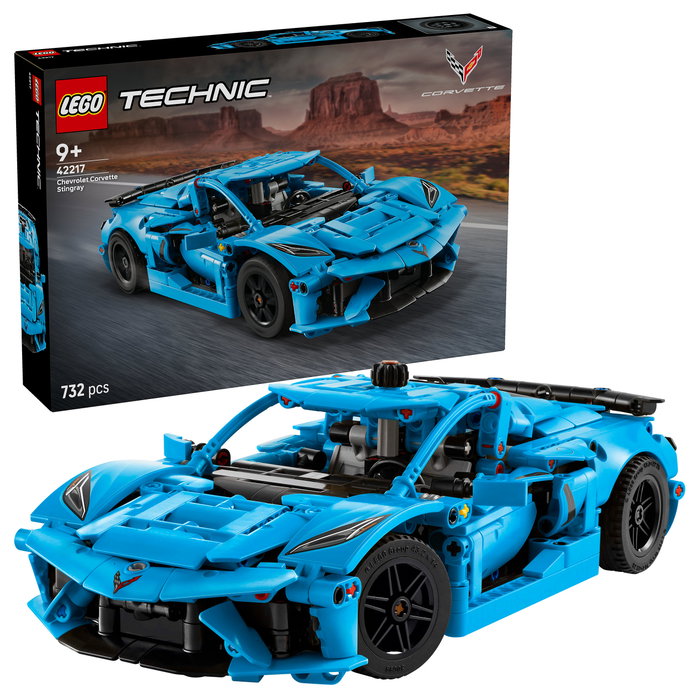 LEGO Technic Chevrolet Corvette Stingray Azul LEGO Technic Chevrolet Corvette Stingray Azul