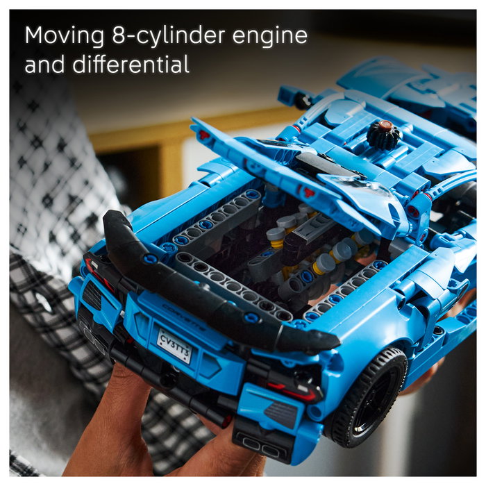 LEGO Technic Chevrolet Corvette Stingray Azul LEGO Technic Chevrolet Corvette Stingray Azul
