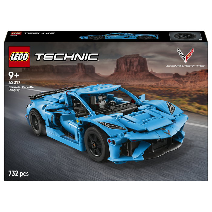 LEGO Technic Chevrolet Corvette Stingray Azul LEGO Technic Chevrolet Corvette Stingray Azul