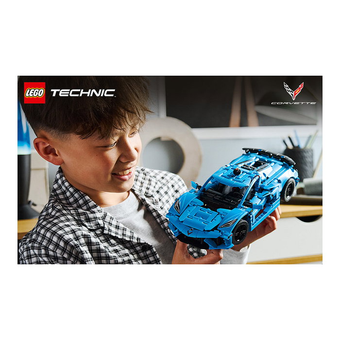 LEGO Technic Chevrolet Corvette Stingray Azul LEGO Technic Chevrolet Corvette Stingray Azul