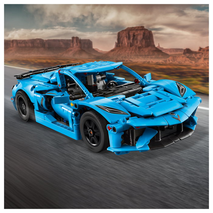 LEGO Technic Chevrolet Corvette Stingray Azul LEGO Technic Chevrolet Corvette Stingray Azul