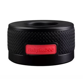 Babyliss Base de Carga Trimmer Skeleton Boost+ Mate Roja y Negra con Grip Negro