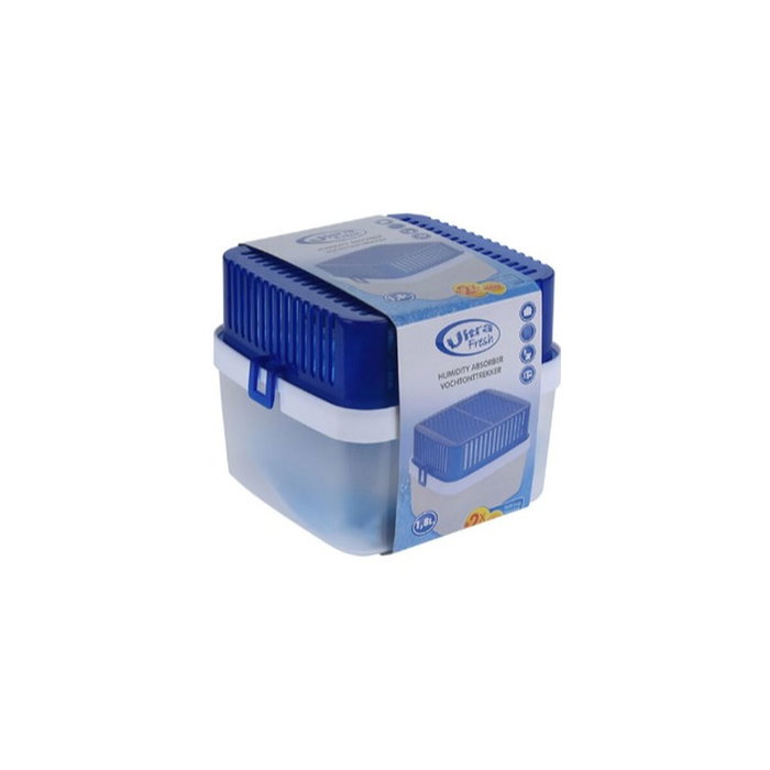 Ultra Fresh Deshumidificador 1,8 l + 2 cargas de 400 g