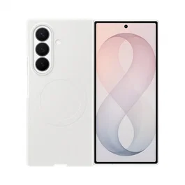 Samsung Funda Magnética de Silicona Blanco para Galaxy Z Fold8