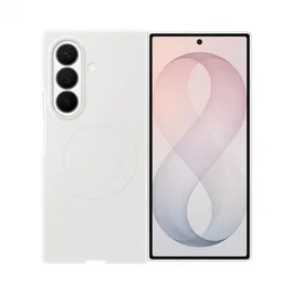 SAMSUNG Funda Magnética de Silicona para Galaxy Z Fold8 Ultra, Blanco