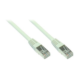 GoodConnections Patchkabel Cat. 5e SF/UTP Gris 0,15m