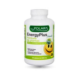 POLARIS Energy Plus 2000Mg. 60 Comp. Suplemento a base de plantas para vitalidad y energía sin gluten ni lactosa