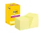 Post-it Bloc de Notas Adhesivas Super Sticky 76x76 mm Amarillo Canario con 12 Blocs Individuales