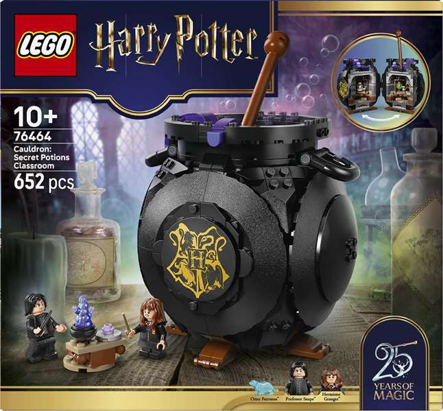Lego 76414 Juego de Construccion Caldero: Aula de Pociones Secretas Harry Potter - Edad 6+ Lego 76414 Juego de Construccion Caldero: Aula de Pociones Secretas Harry Potter - Edad 6+